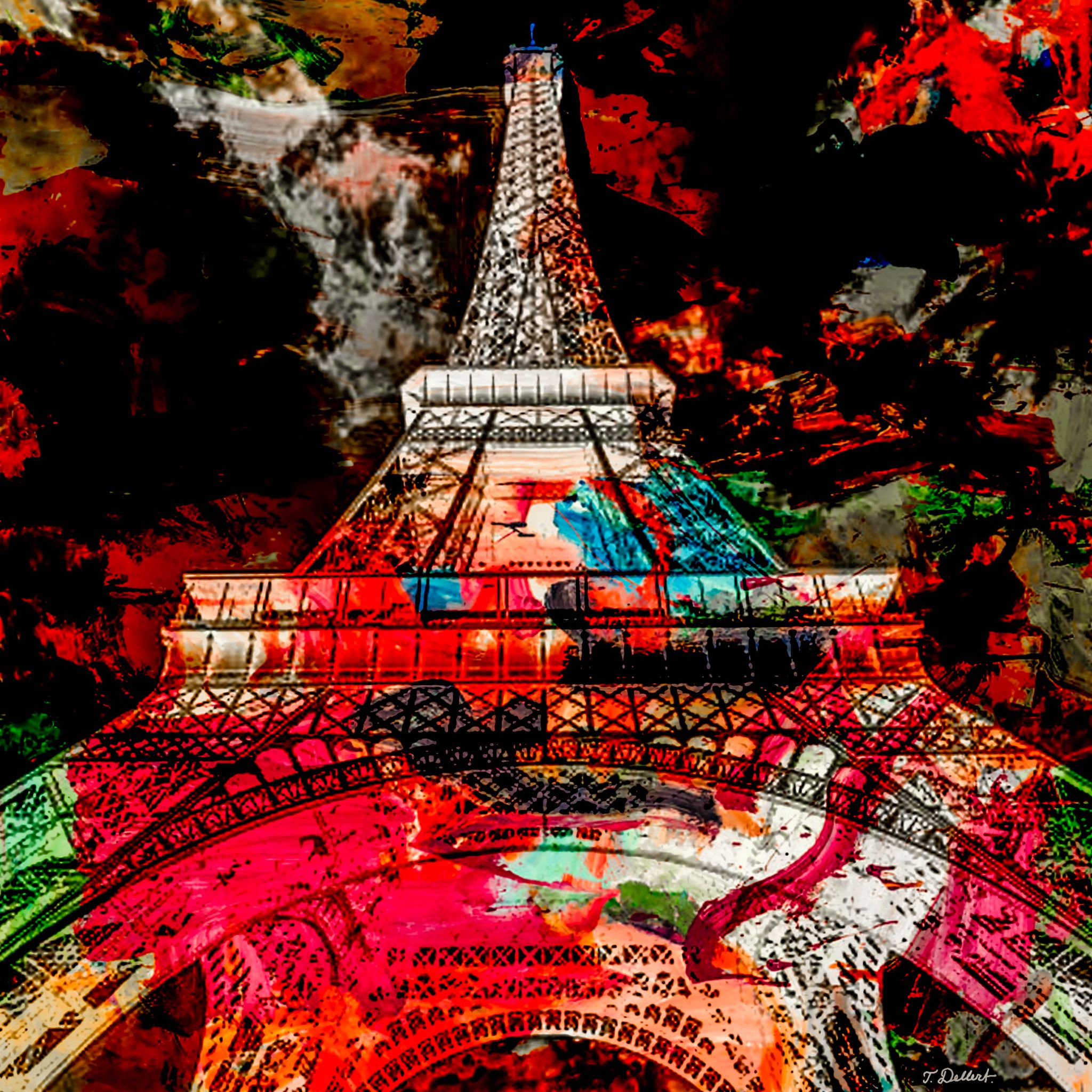TOUR EIFEL  A NUIT 